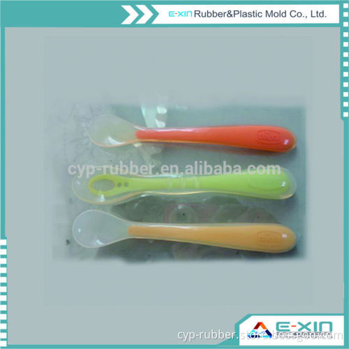Baby Supplies & Products Silicone Rubber Feeding Spoons